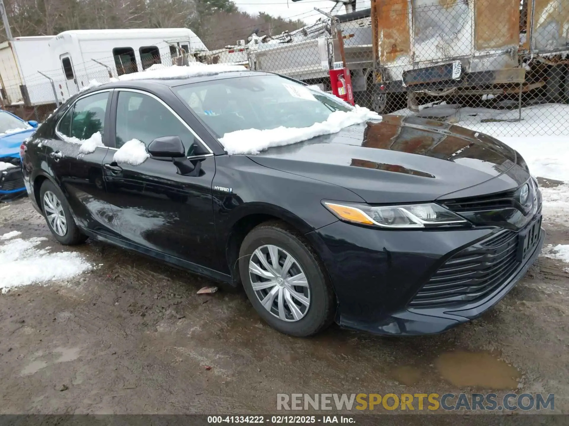 1 Photograph of a damaged car 4T1C31AK9LU537310 TOYOTA CAMRY 2020