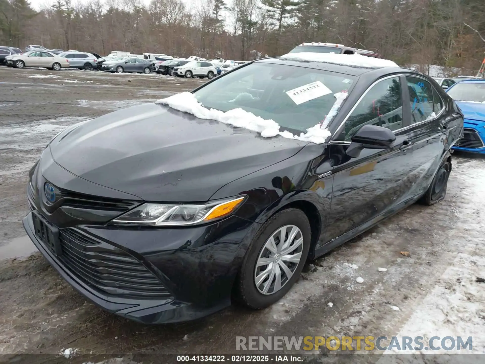 2 Photograph of a damaged car 4T1C31AK9LU537310 TOYOTA CAMRY 2020