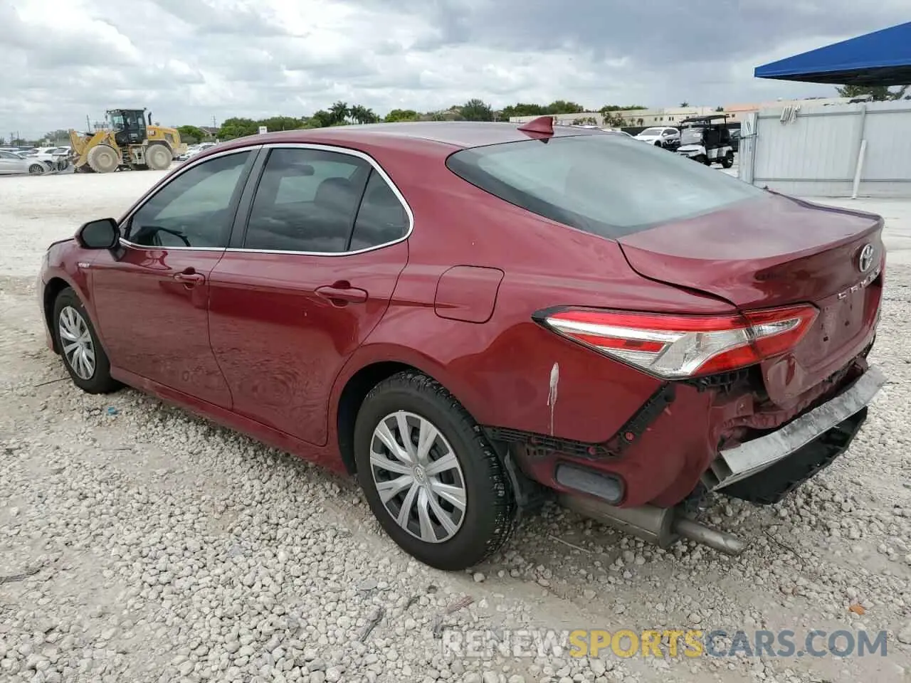 2 Фотография поврежденного автомобиля 4T1C31AK9LU541387 TOYOTA CAMRY 2020