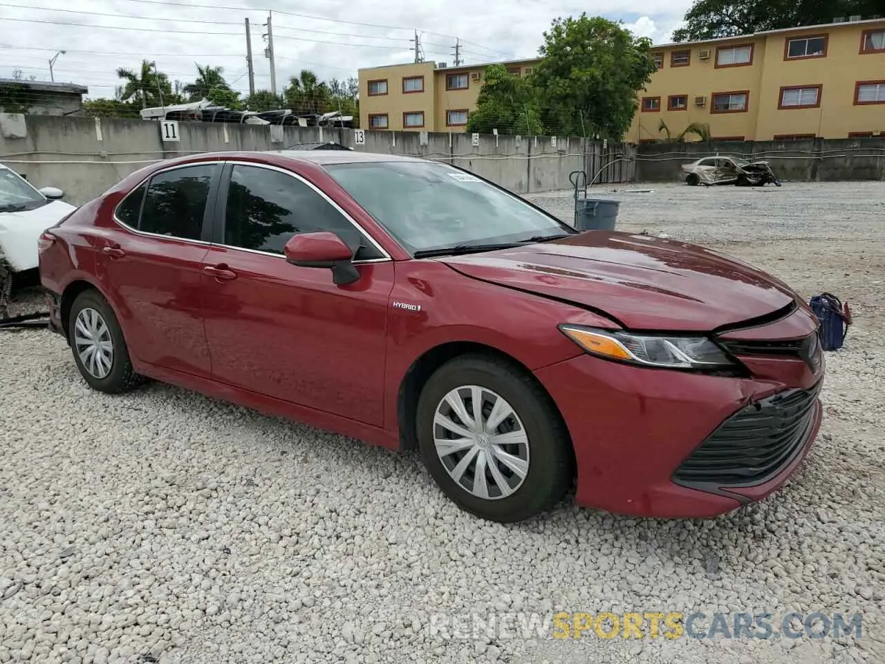 4 Фотография поврежденного автомобиля 4T1C31AK9LU541387 TOYOTA CAMRY 2020