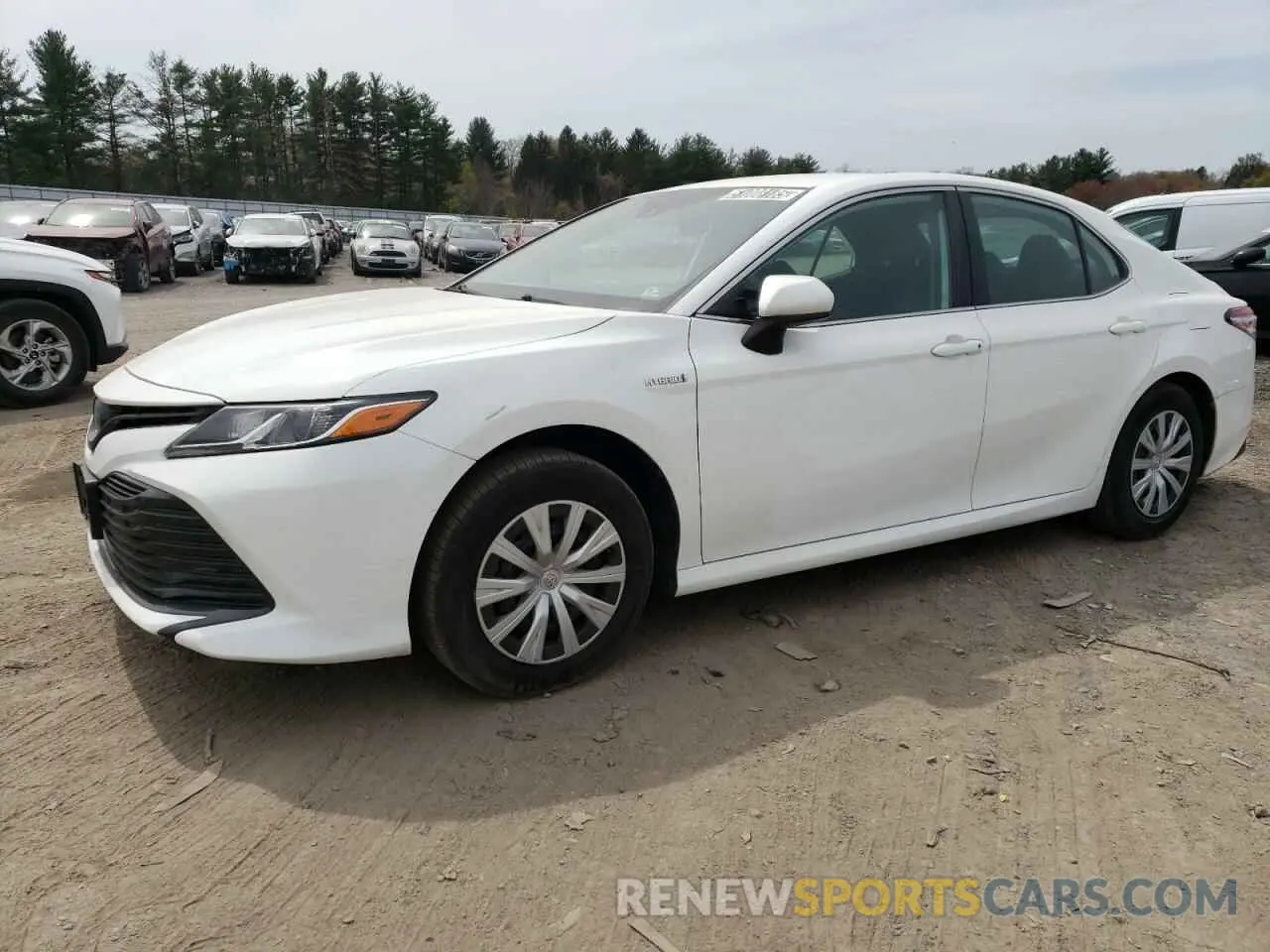 1 Photograph of a damaged car 4T1C31AKXLU013759 TOYOTA CAMRY 2020
