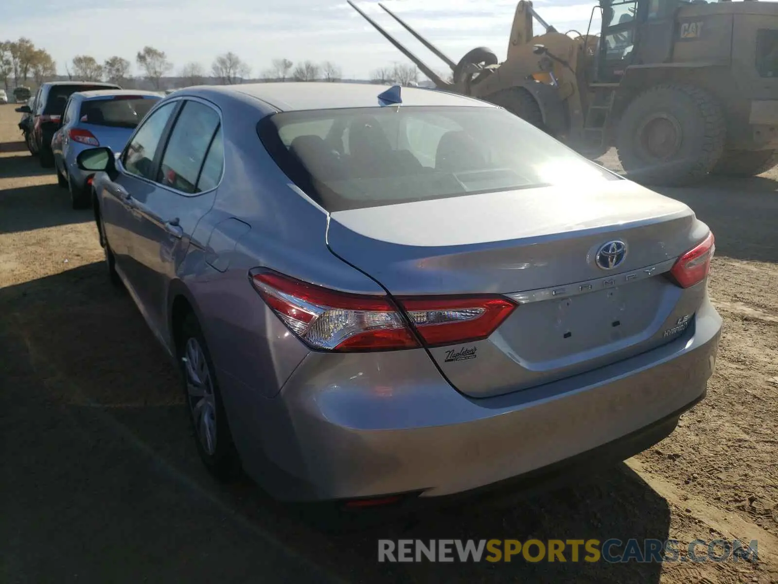 3 Photograph of a damaged car 4T1C31AKXLU013857 TOYOTA CAMRY 2020