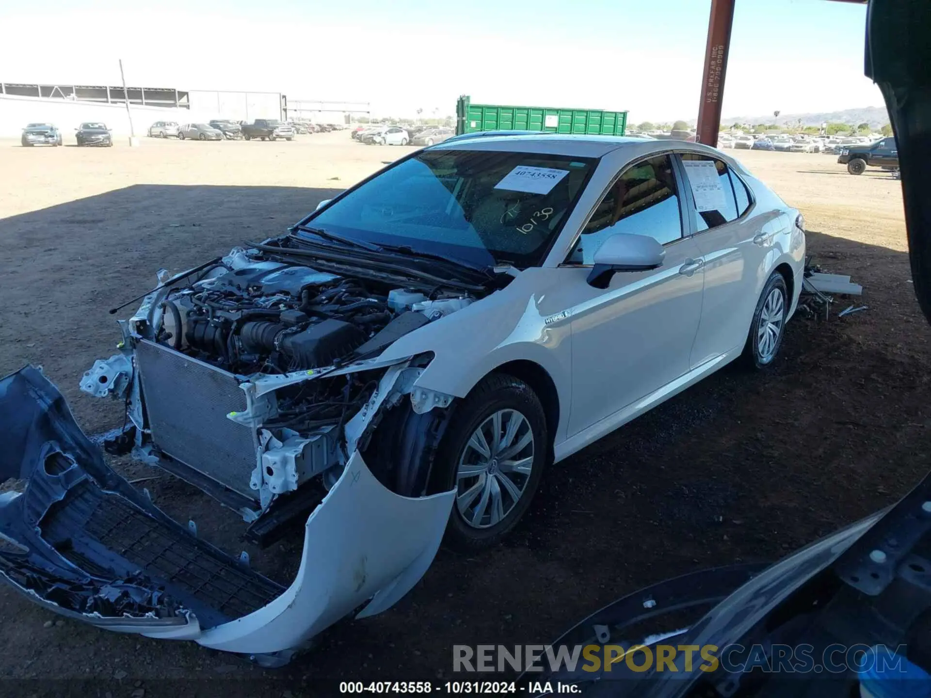 2 Фотография поврежденного автомобиля 4T1C31AKXLU524615 TOYOTA CAMRY 2020