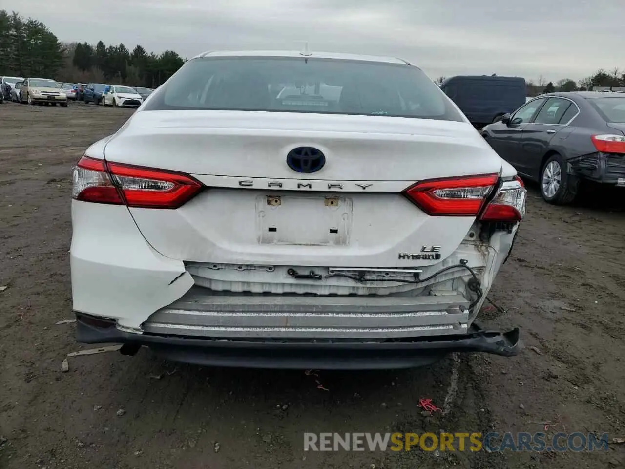 6 Photograph of a damaged car 4T1C31AKXLU535906 TOYOTA CAMRY 2020