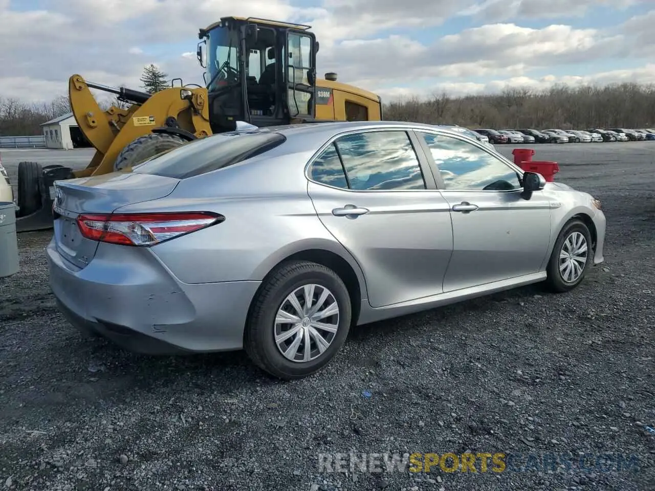 3 Фотография поврежденного автомобиля 4T1C31AKXLU539471 TOYOTA CAMRY 2020