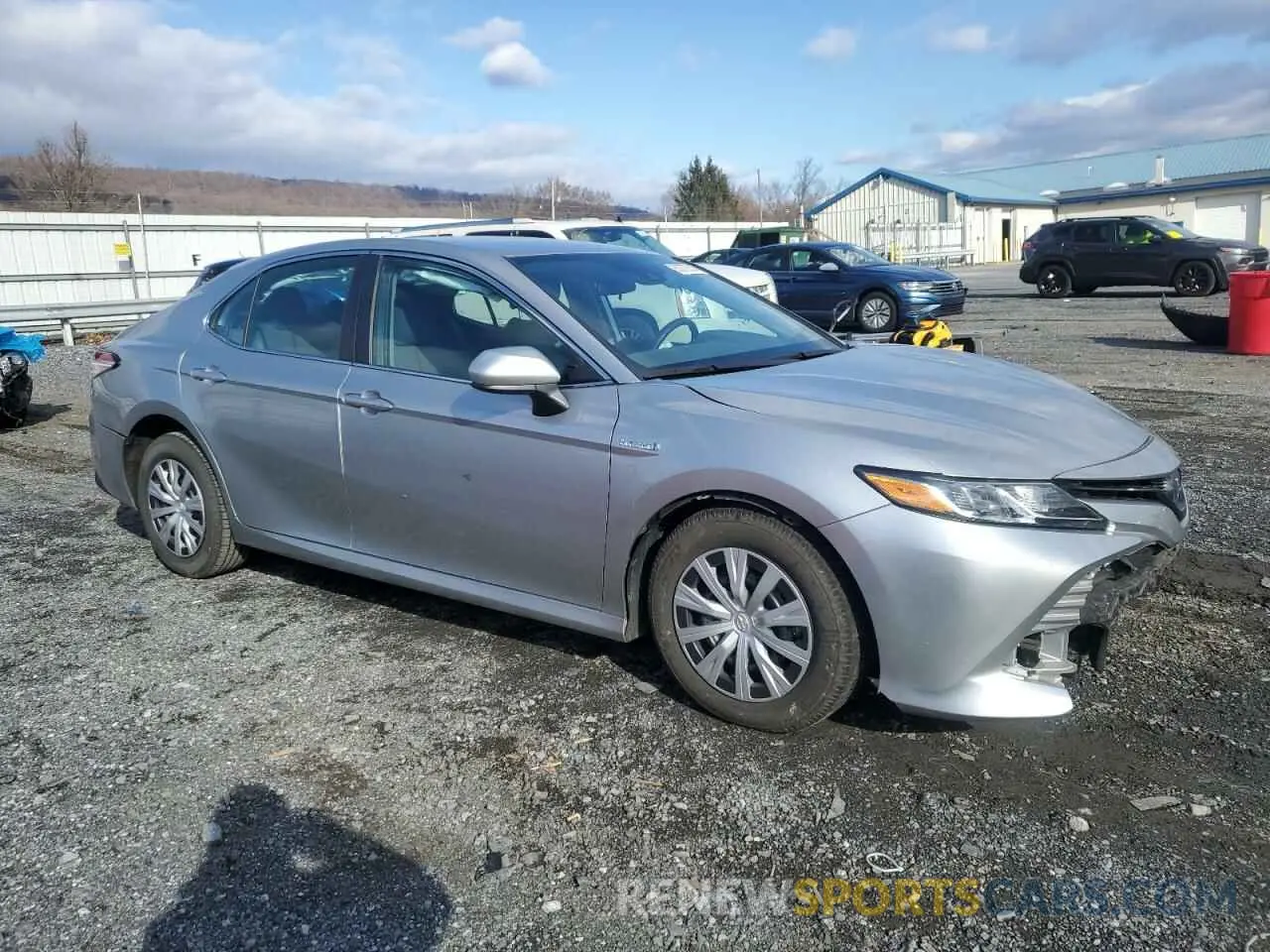 4 Фотография поврежденного автомобиля 4T1C31AKXLU539471 TOYOTA CAMRY 2020