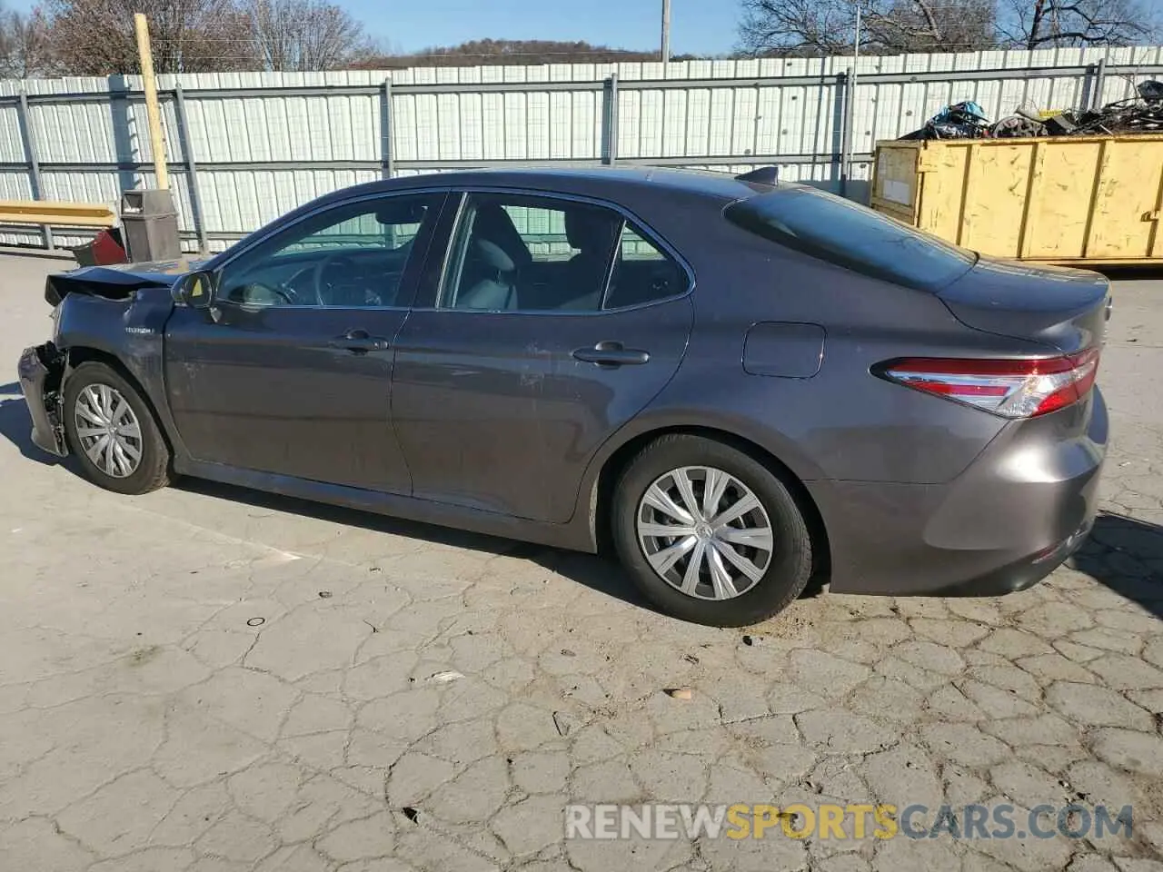 2 Фотография поврежденного автомобиля 4T1E31AK0LU536782 TOYOTA CAMRY 2020