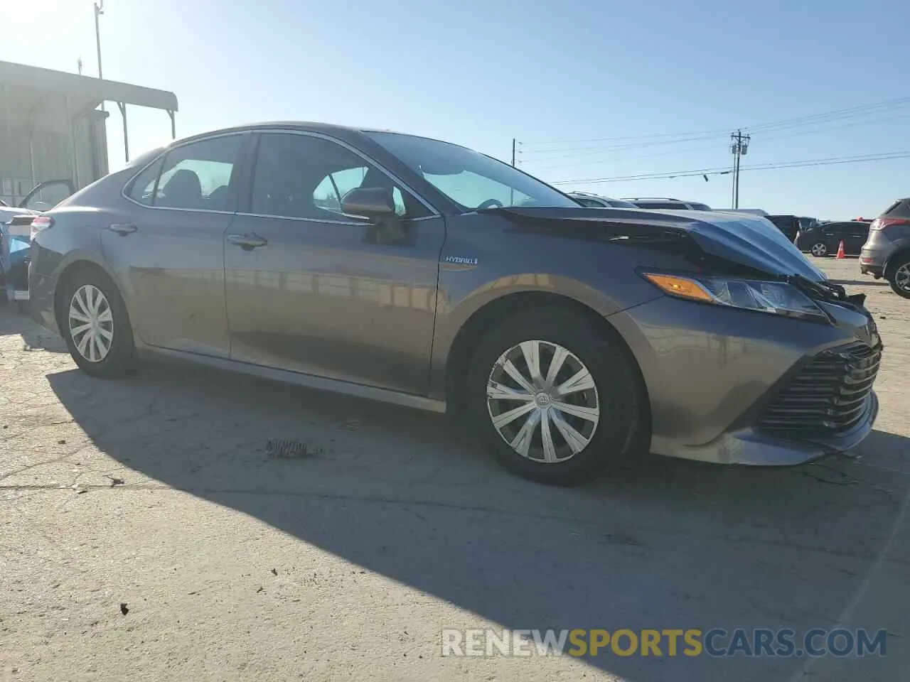 4 Фотография поврежденного автомобиля 4T1E31AK0LU536782 TOYOTA CAMRY 2020