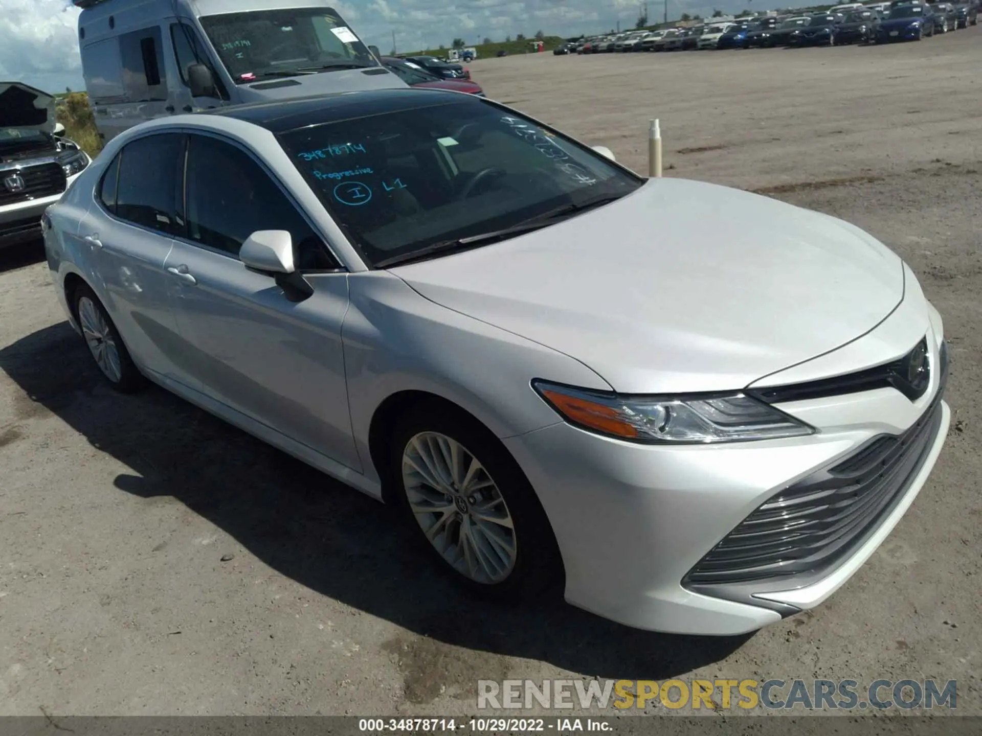 1 Фотография поврежденного автомобиля 4T1F11AK3LU307863 TOYOTA CAMRY 2020