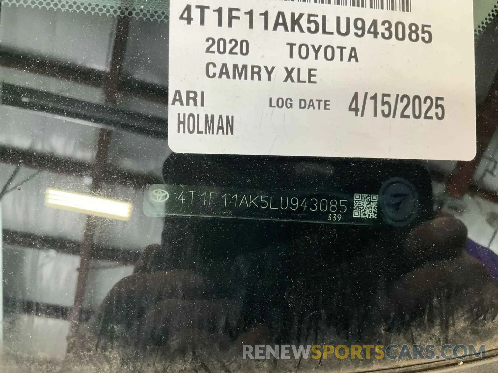 22 Фотография поврежденного автомобиля 4T1F11AK5LU943085 TOYOTA CAMRY 2020
