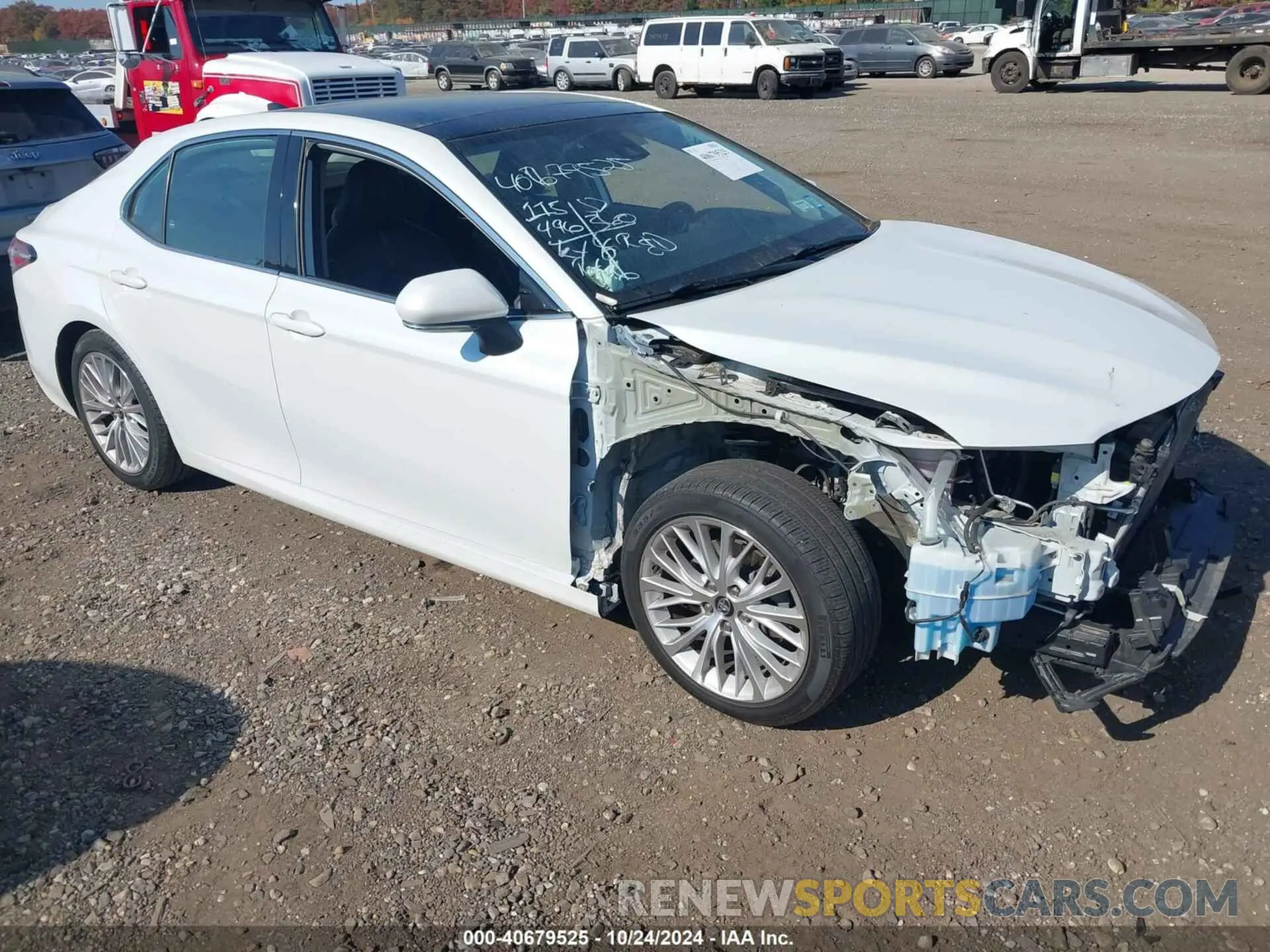 1 Фотография поврежденного автомобиля 4T1F11AKXLU901348 TOYOTA CAMRY 2020