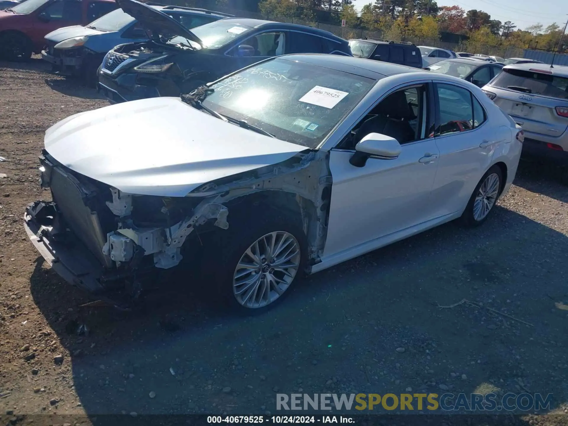 2 Фотография поврежденного автомобиля 4T1F11AKXLU901348 TOYOTA CAMRY 2020