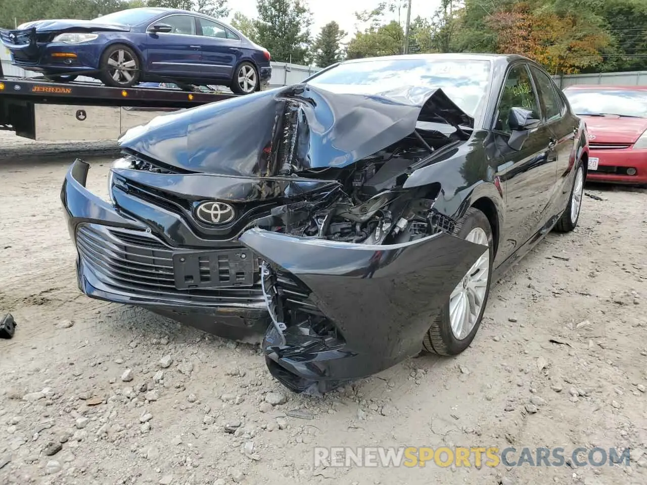 2 Фотография поврежденного автомобиля 4T1F11BK7LU010755 TOYOTA CAMRY 2020