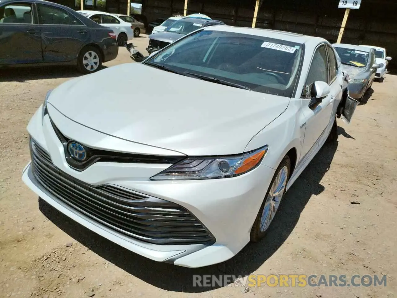 2 Фотография поврежденного автомобиля 4T1F31AK0LU524507 TOYOTA CAMRY 2020