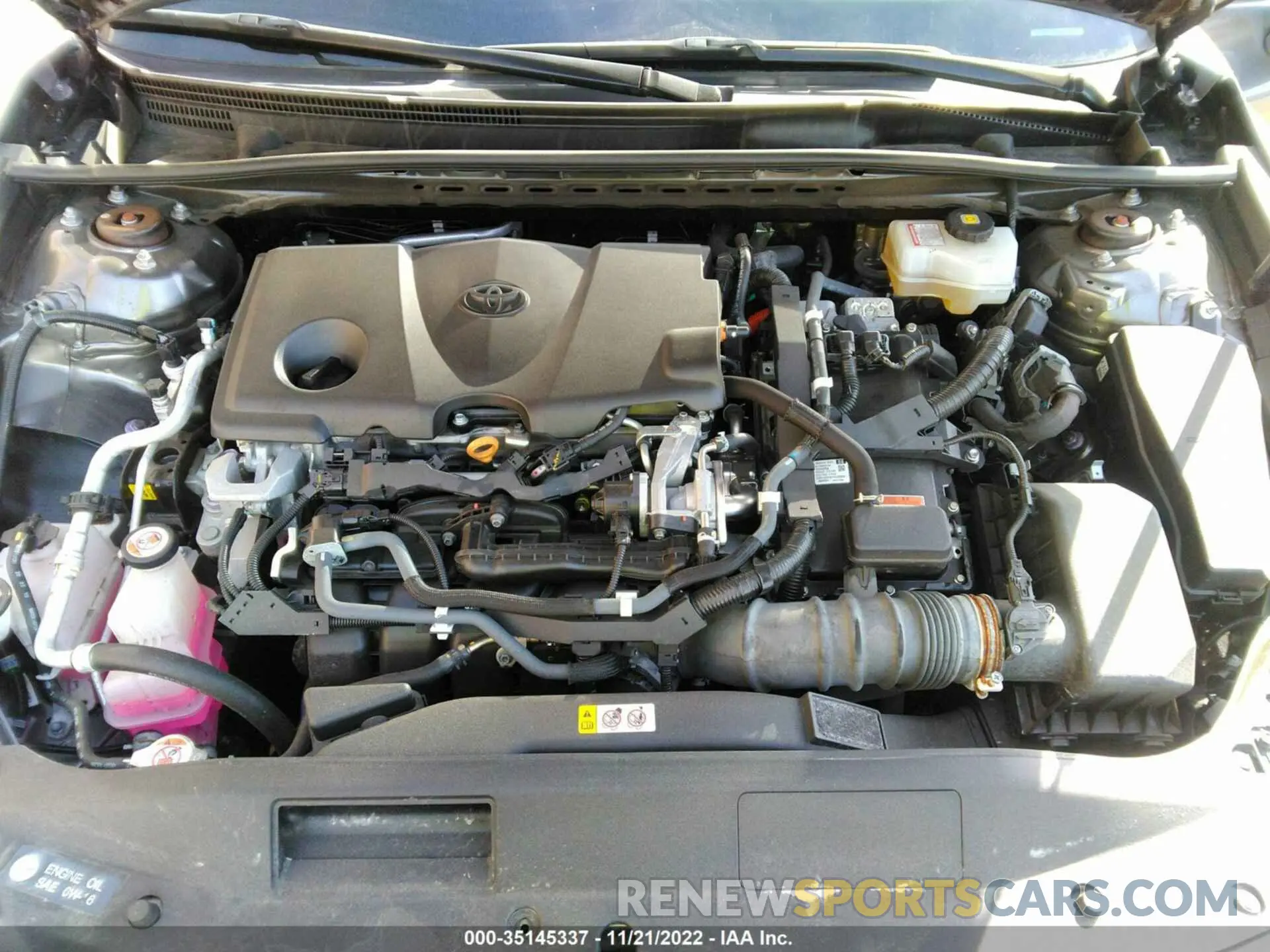 10 Фотография поврежденного автомобиля 4T1F31AK3LU522444 TOYOTA CAMRY 2020