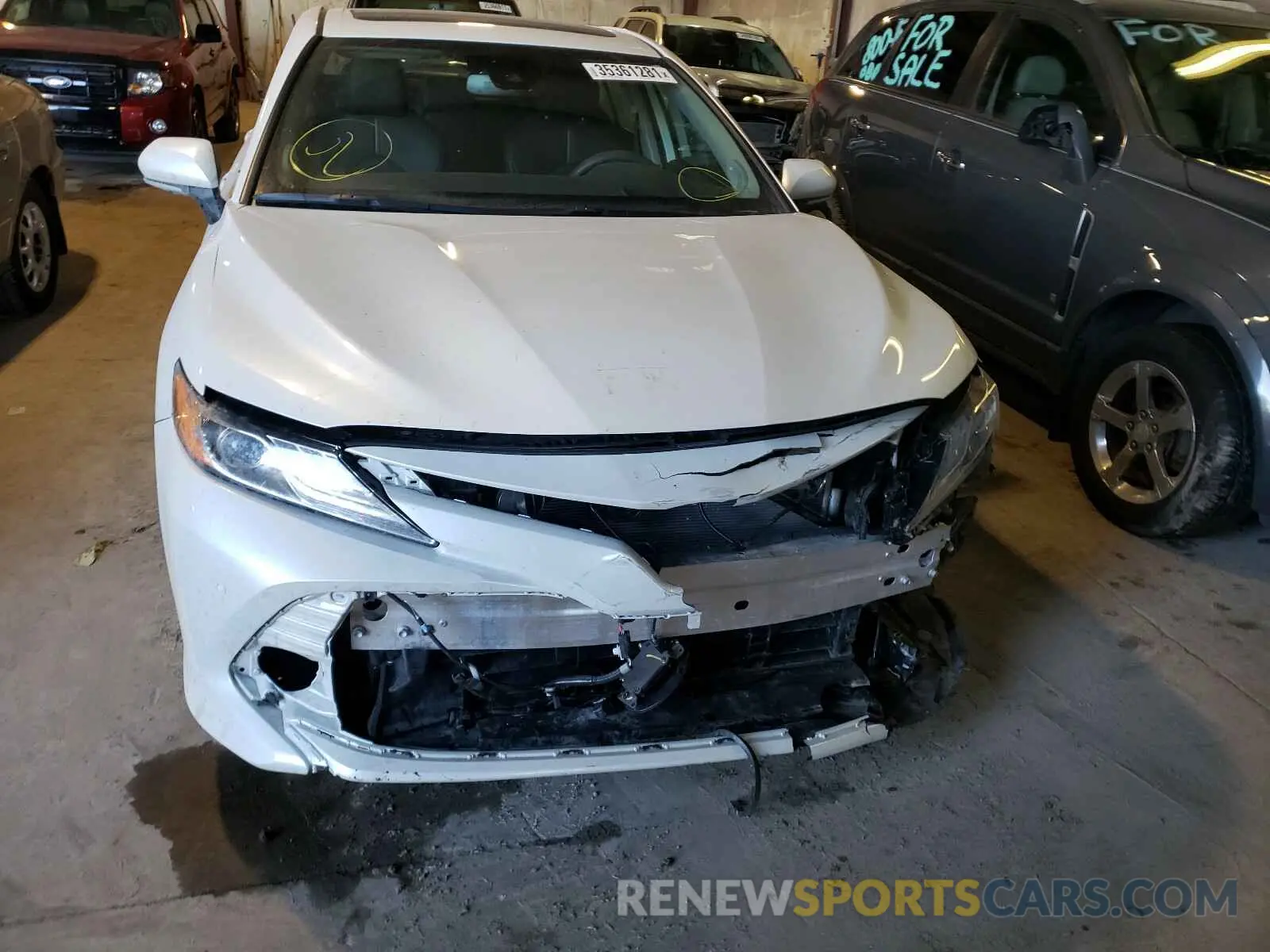 9 Photograph of a damaged car 4T1F31AK4LU528494 TOYOTA CAMRY 2020