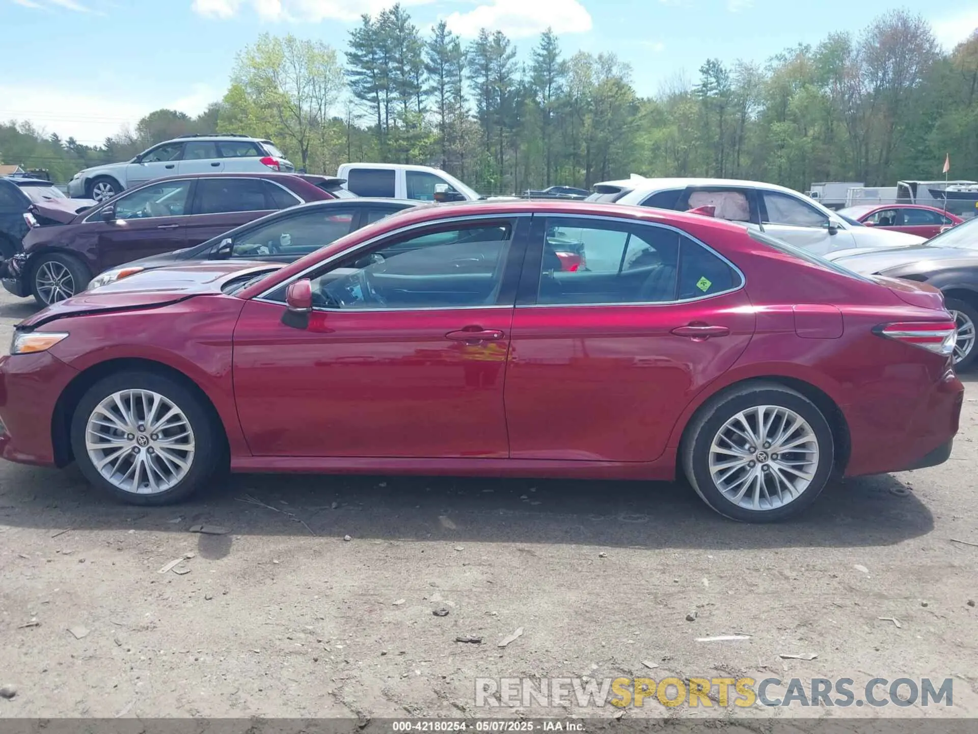 14 Photograph of a damaged car 4T1F31AK4LU536417 TOYOTA CAMRY 2020