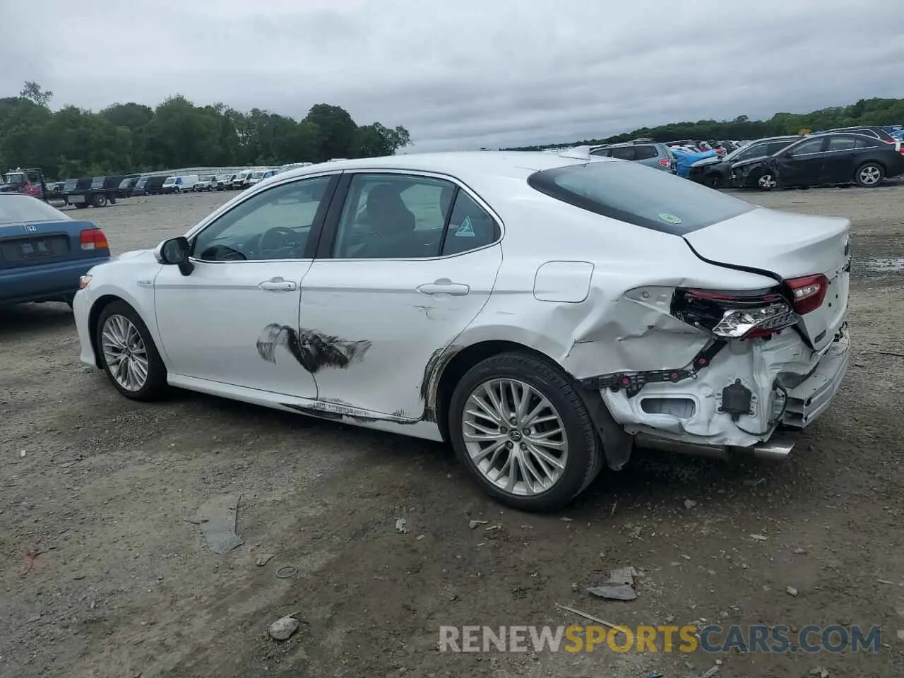 2 Photograph of a damaged car 4T1F31AK6LU519151 TOYOTA CAMRY 2020