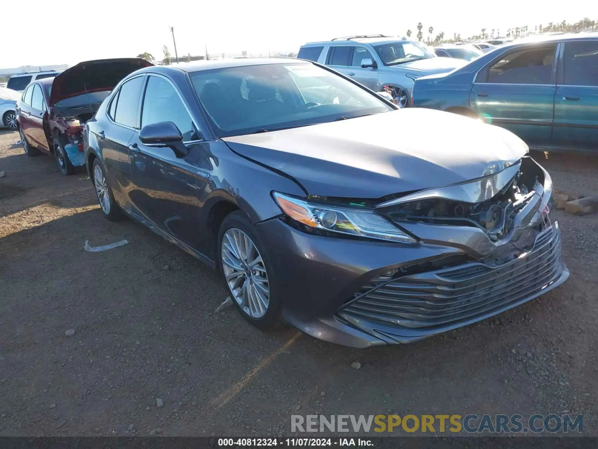 1 Фотография поврежденного автомобиля 4T1F31AK7LU535925 TOYOTA CAMRY 2020