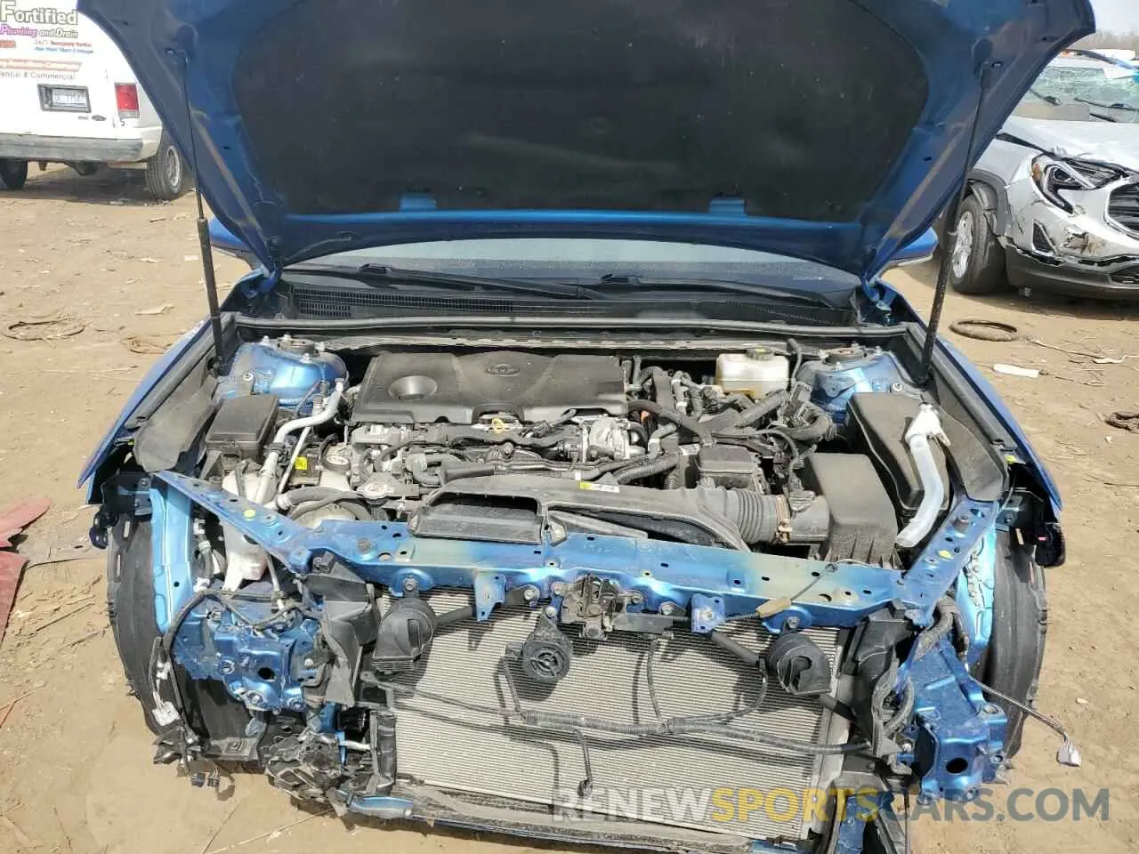 11 Photograph of a damaged car 4T1F31AK8LU009867 TOYOTA CAMRY 2020