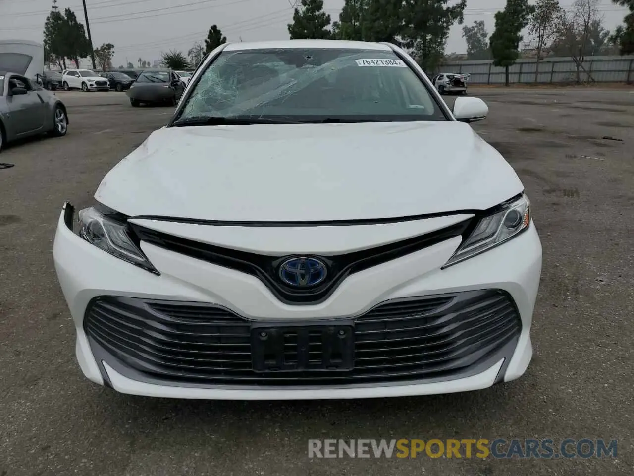 5 Фотография поврежденного автомобиля 4T1F31AK8LU533293 TOYOTA CAMRY 2020