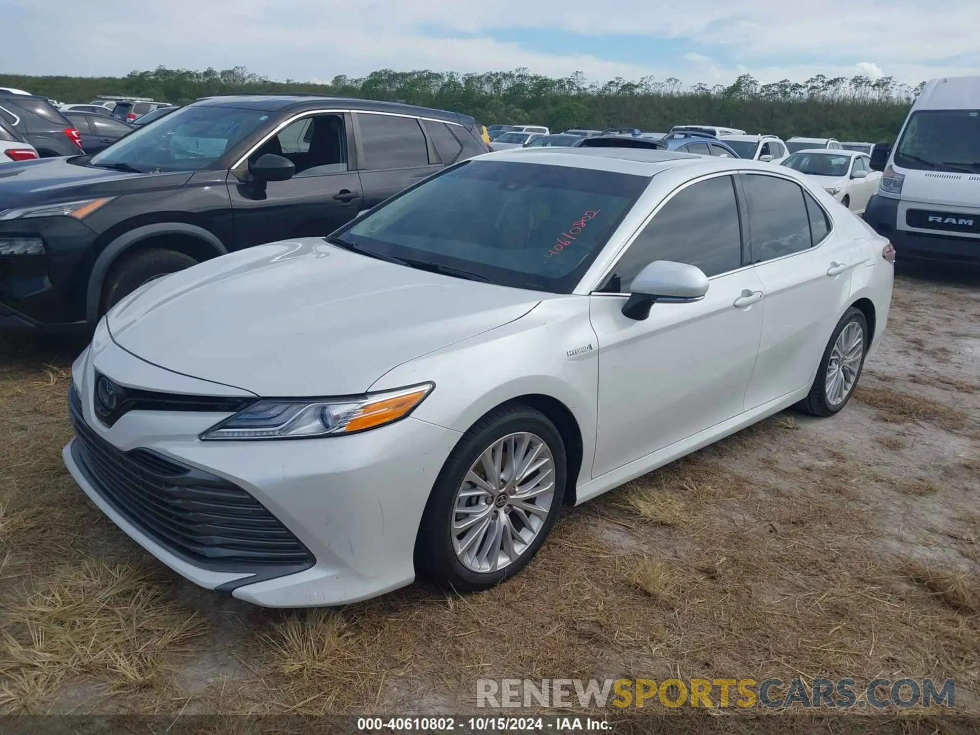 2 Photograph of a damaged car 4T1F31AK9LU014687 TOYOTA CAMRY 2020