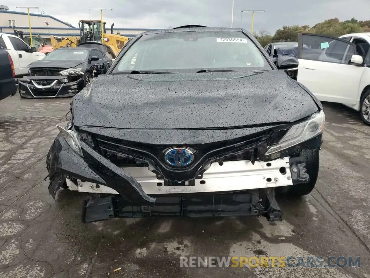 5 Photograph of a damaged car 4T1F31AKXLU532081 TOYOTA CAMRY 2020