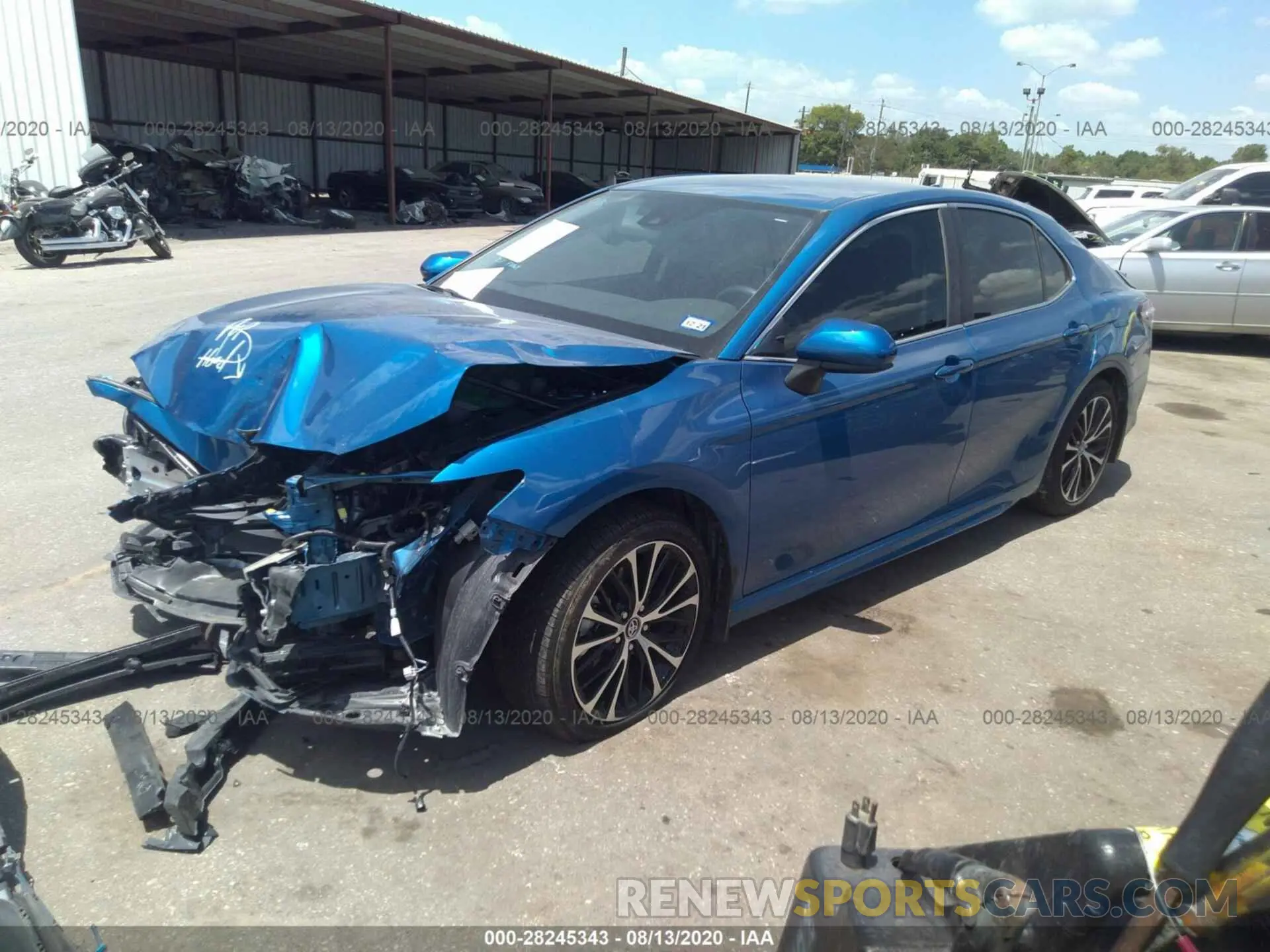 2 Photograph of a damaged car 4T1G11AK0LU305816 TOYOTA CAMRY 2020
