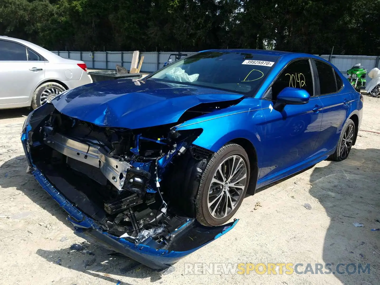 2 Photograph of a damaged car 4T1G11AK0LU321658 TOYOTA CAMRY 2020