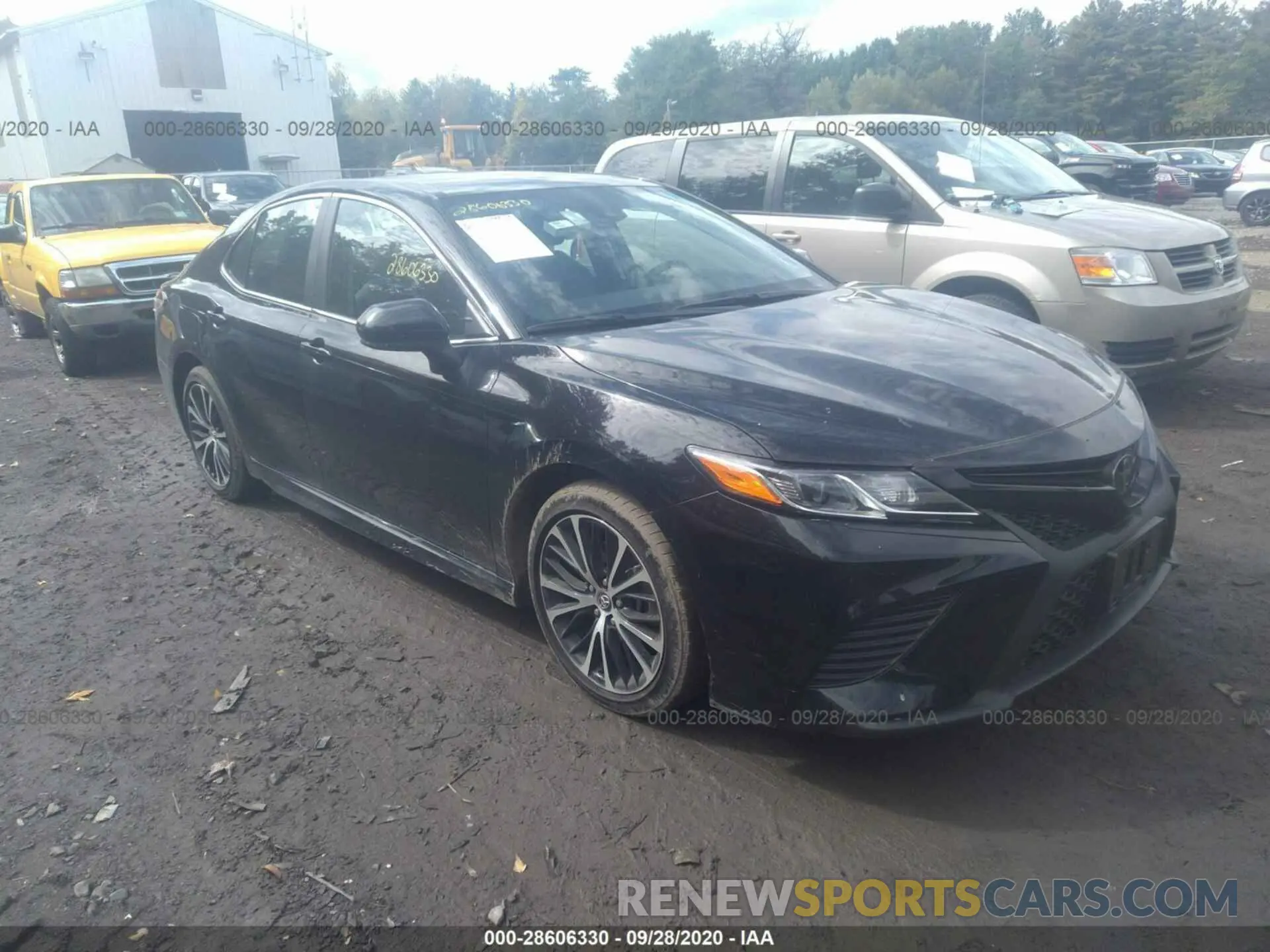 1 Photograph of a damaged car 4T1G11AK0LU343935 TOYOTA CAMRY 2020