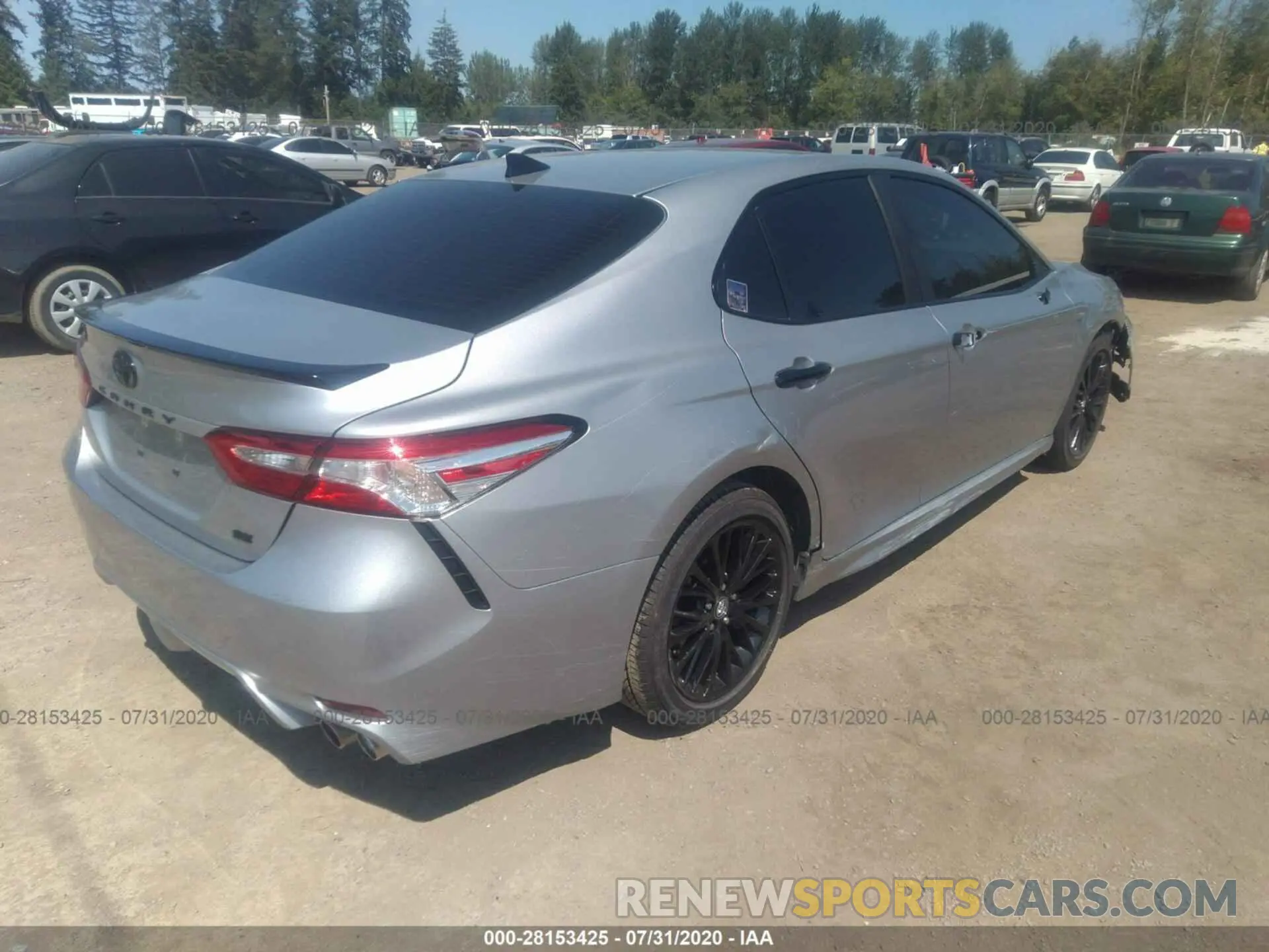 4 Photograph of a damaged car 4T1G11AK0LU353946 TOYOTA CAMRY 2020
