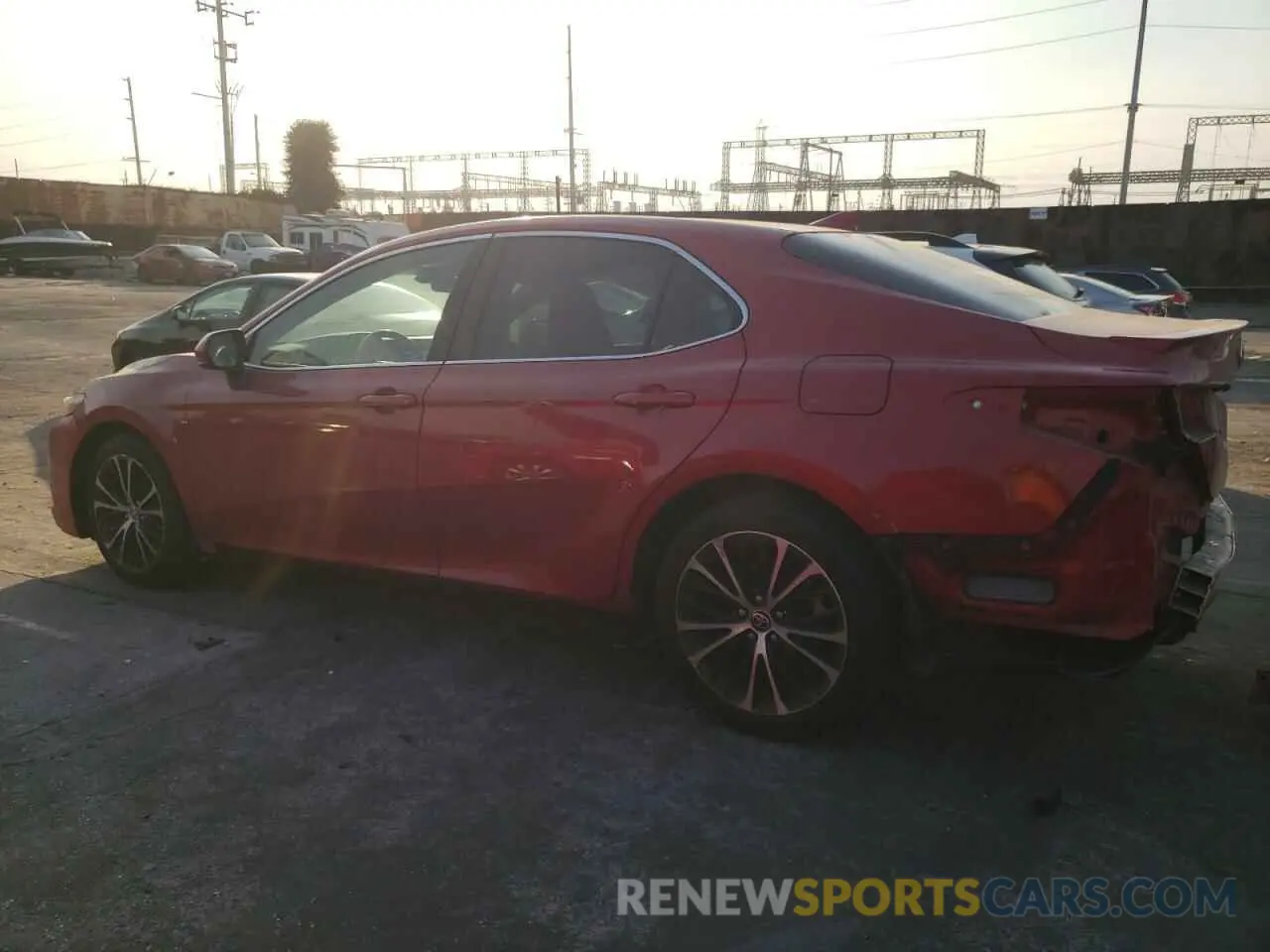 2 Photograph of a damaged car 4T1G11AK0LU369354 TOYOTA CAMRY 2020