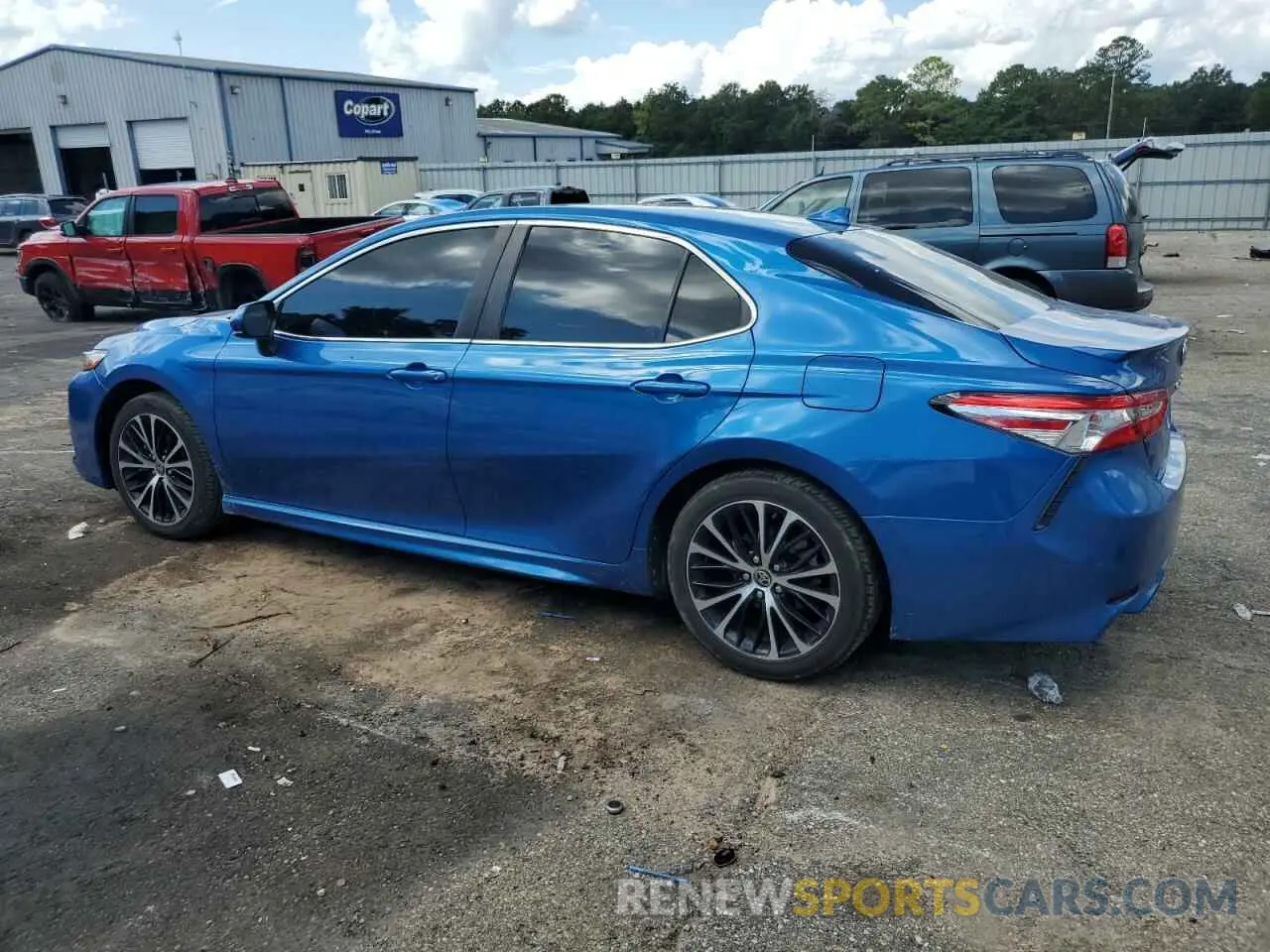 2 Photograph of a damaged car 4T1G11AK0LU396117 TOYOTA CAMRY 2020