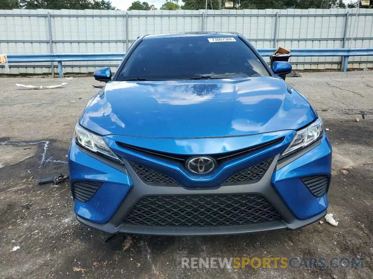 5 Photograph of a damaged car 4T1G11AK0LU396117 TOYOTA CAMRY 2020