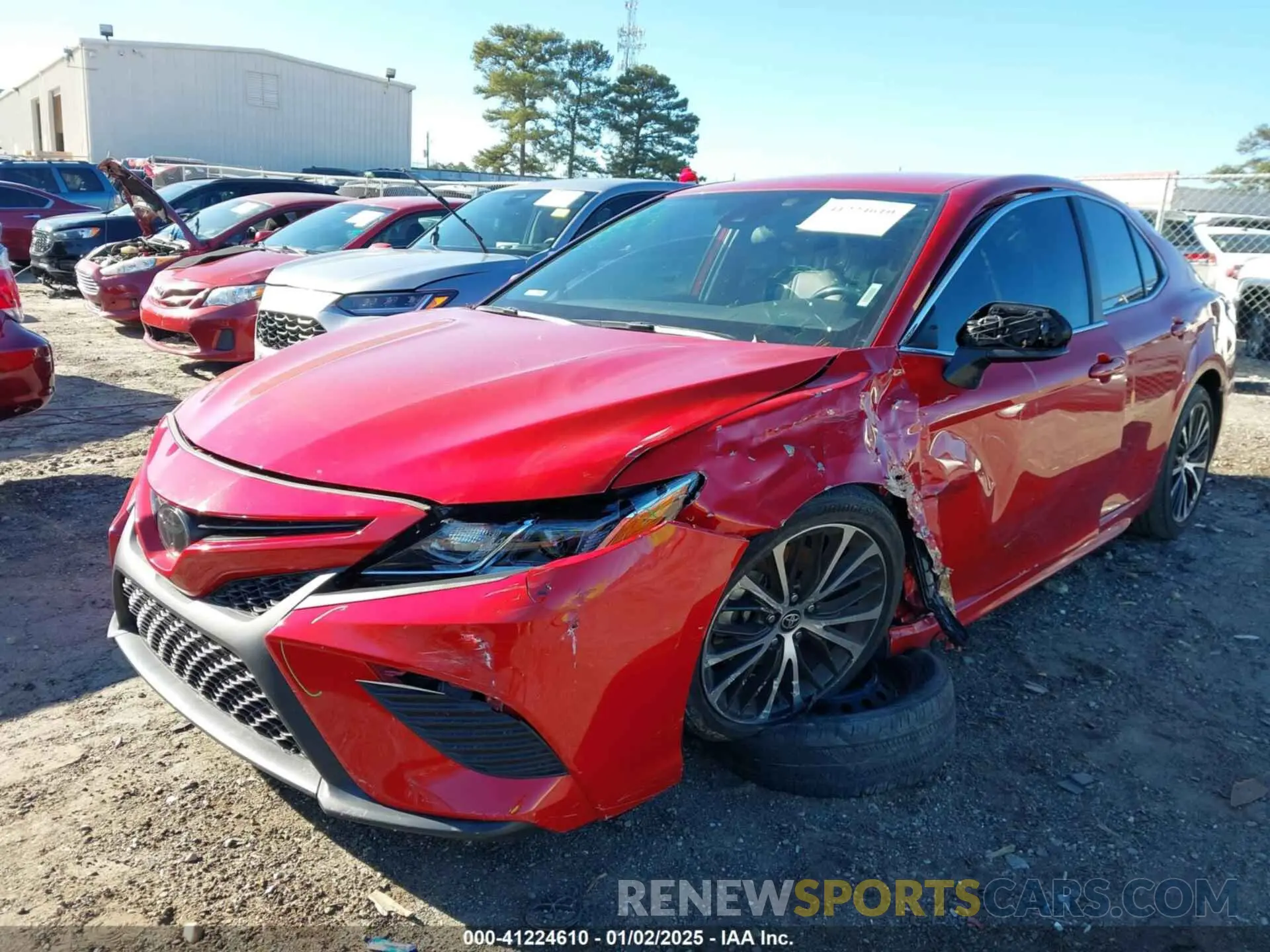 6 Photograph of a damaged car 4T1G11AK0LU401154 TOYOTA CAMRY 2020
