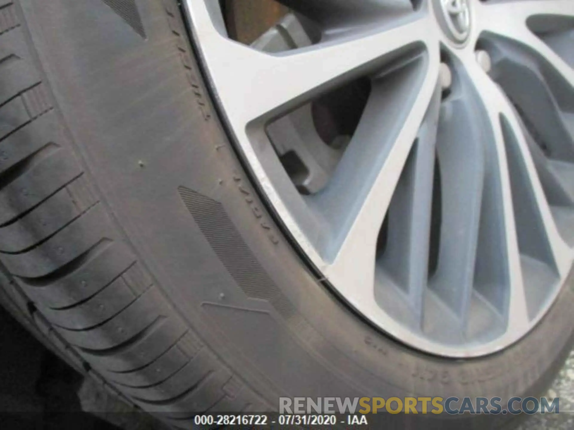 8 Photograph of a damaged car 4T1G11AK0LU866632 TOYOTA CAMRY 2020