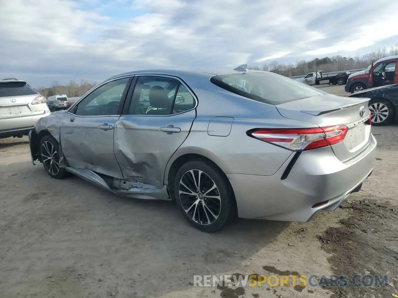 2 Photograph of a damaged car 4T1G11AK0LU907065 TOYOTA CAMRY 2020