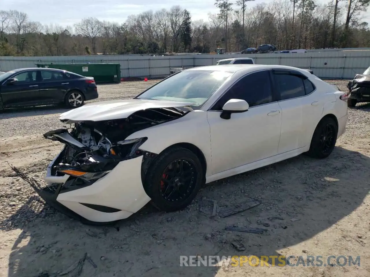 1 Photograph of a damaged car 4T1G11AK0LU912282 TOYOTA CAMRY 2020