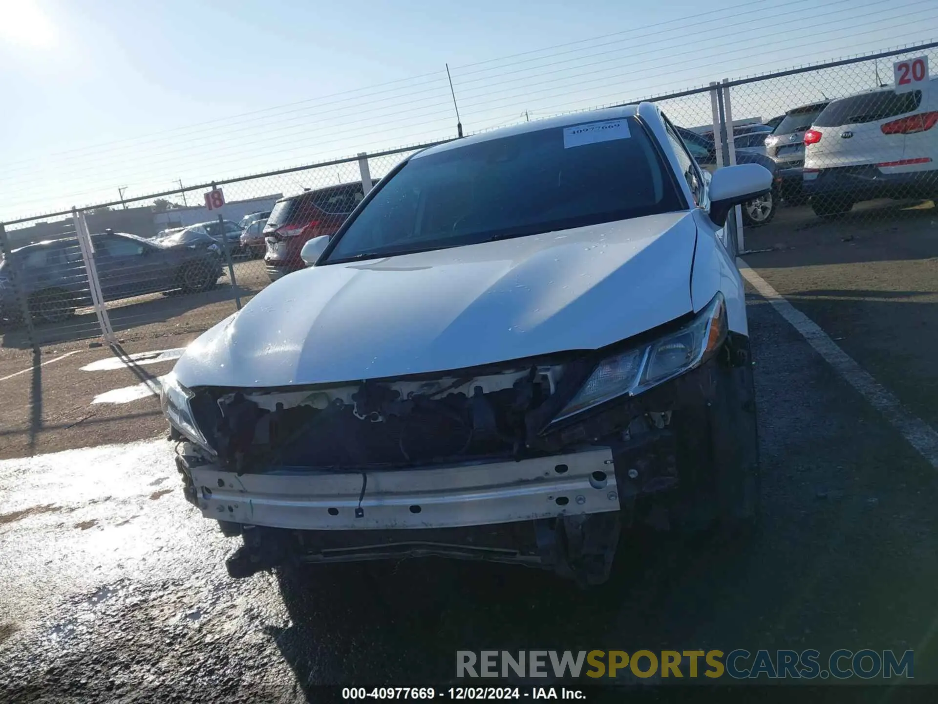 13 Photograph of a damaged car 4T1G11AK0LU917983 TOYOTA CAMRY 2020