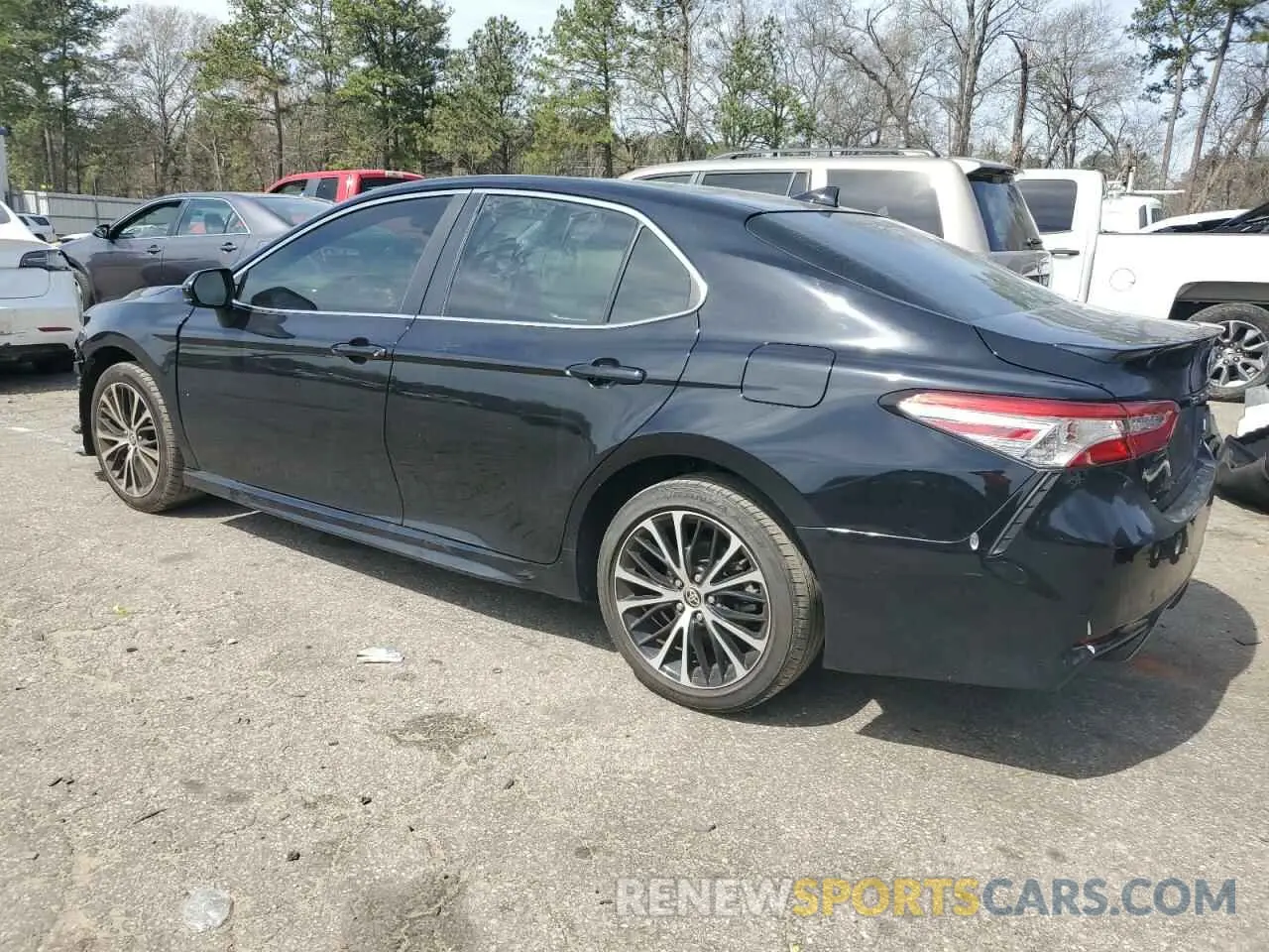 2 Photograph of a damaged car 4T1G11AK0LU963281 TOYOTA CAMRY 2020