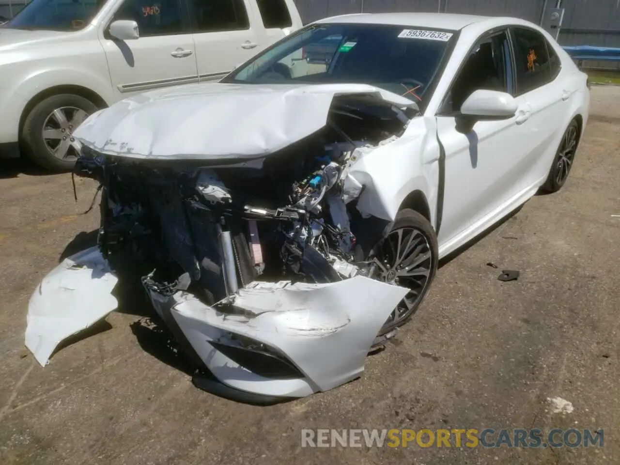 2 Photograph of a damaged car 4T1G11AK0LU963801 TOYOTA CAMRY 2020