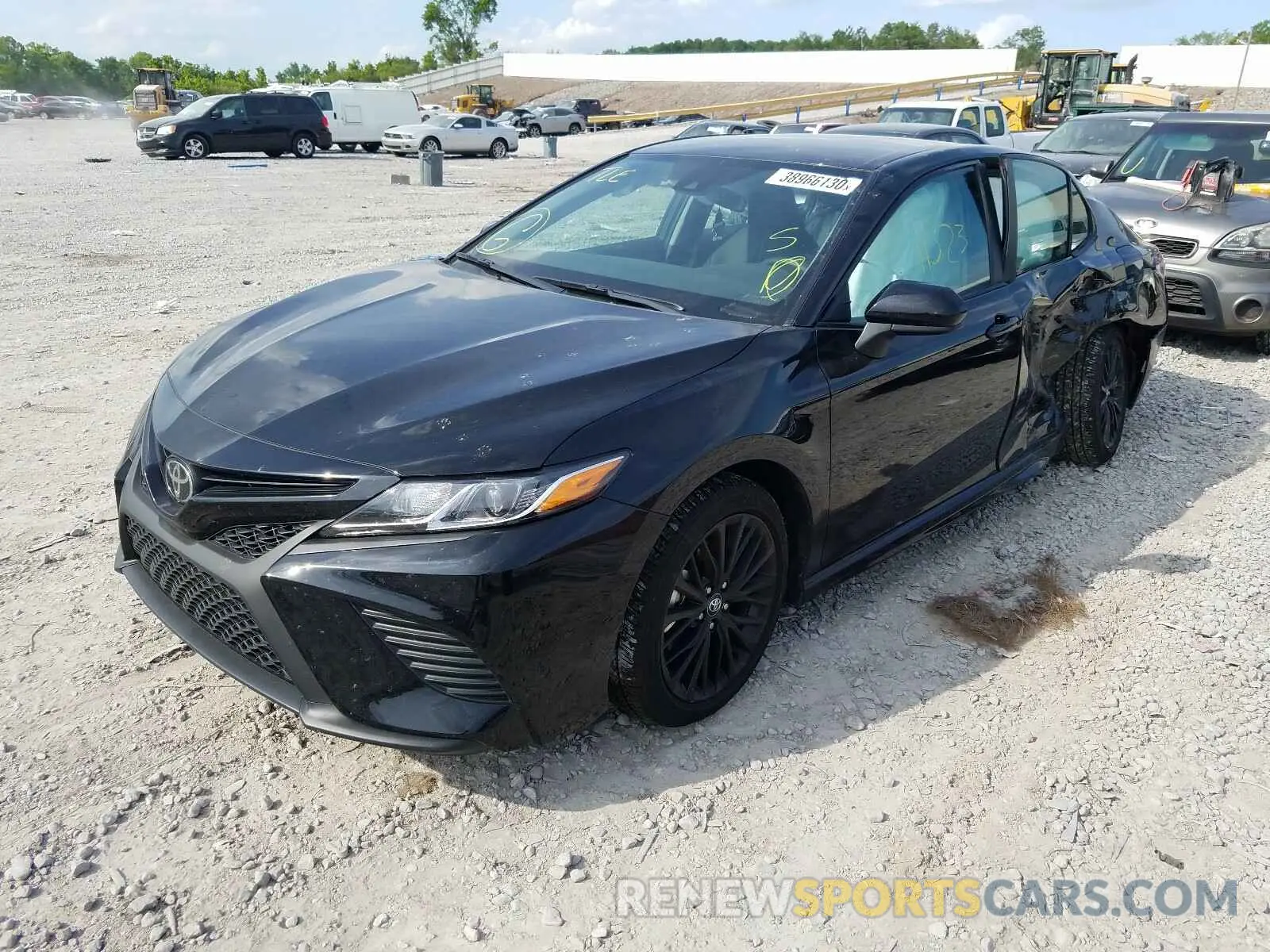 2 Photograph of a damaged car 4T1G11AK1LU316081 TOYOTA CAMRY 2020
