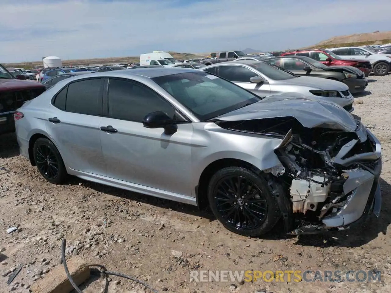 4 Photograph of a damaged car 4T1G11AK1LU326965 TOYOTA CAMRY 2020