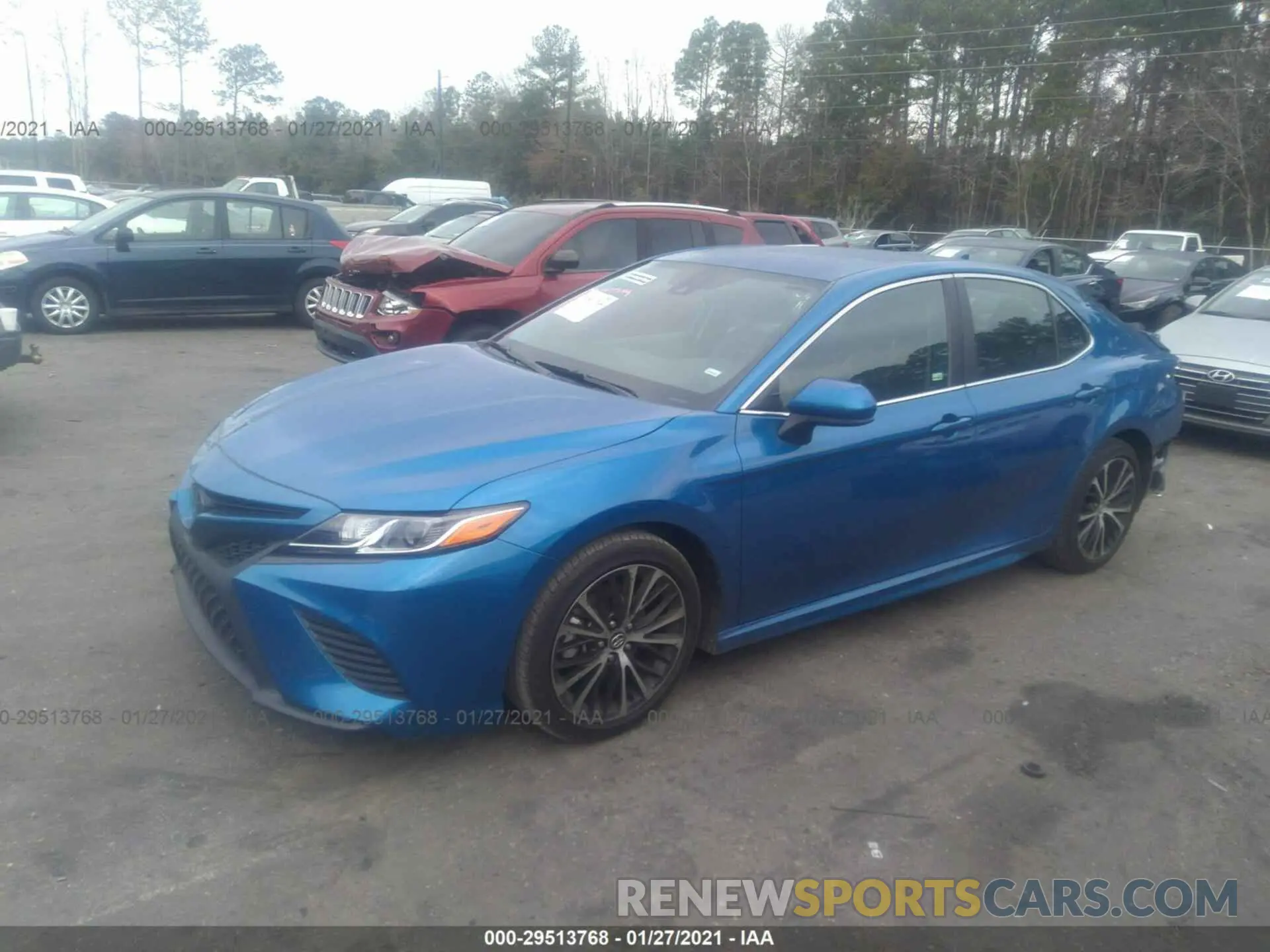 2 Photograph of a damaged car 4T1G11AK1LU338288 TOYOTA CAMRY 2020