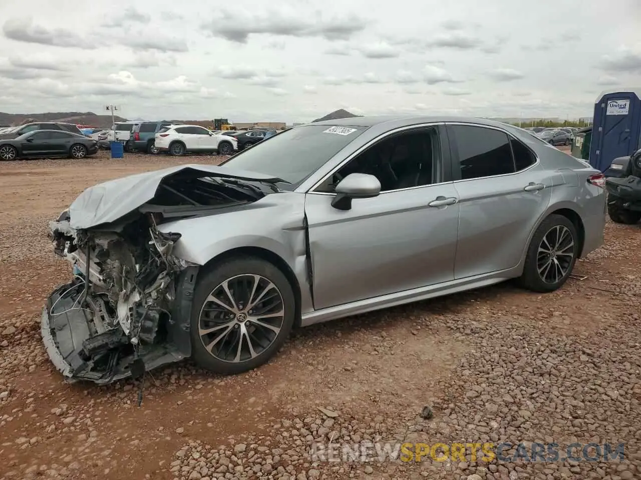 1 Photograph of a damaged car 4T1G11AK1LU365801 TOYOTA CAMRY 2020