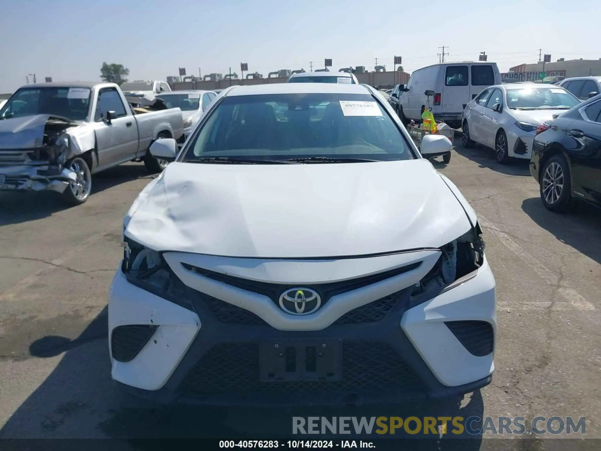 13 Photograph of a damaged car 4T1G11AK1LU969638 TOYOTA CAMRY 2020