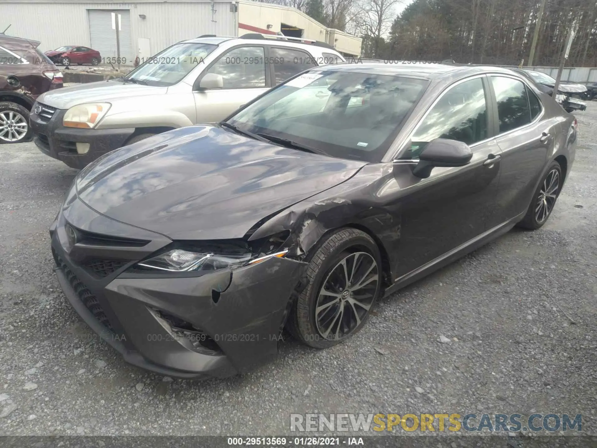 2 Photograph of a damaged car 4T1G11AK2LU323721 TOYOTA CAMRY 2020