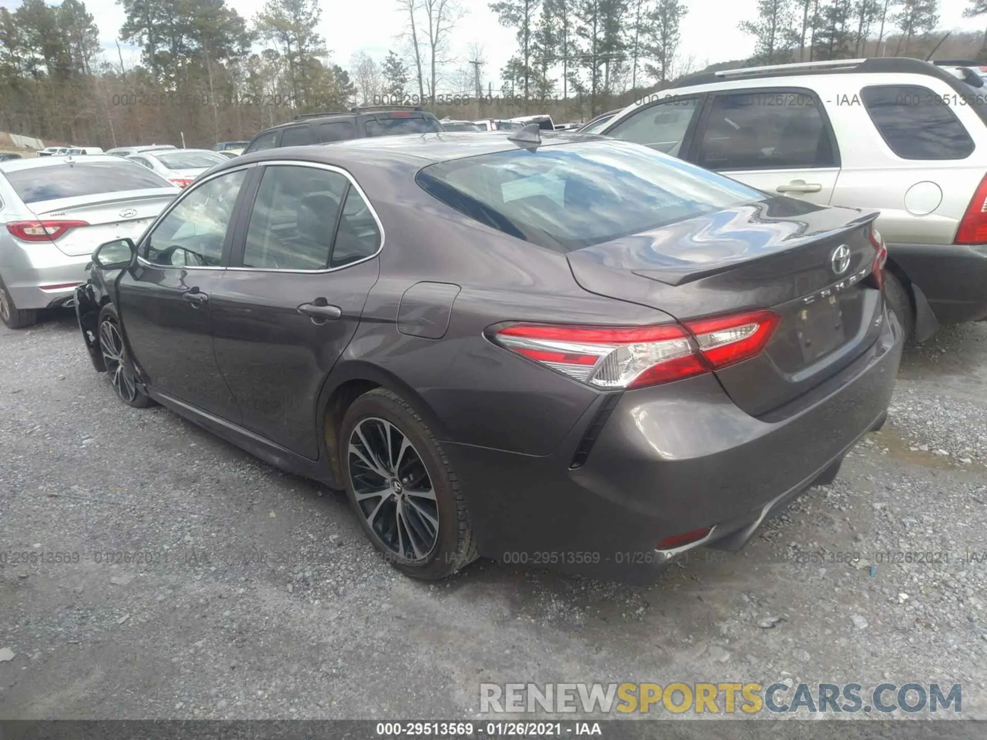 3 Photograph of a damaged car 4T1G11AK2LU323721 TOYOTA CAMRY 2020