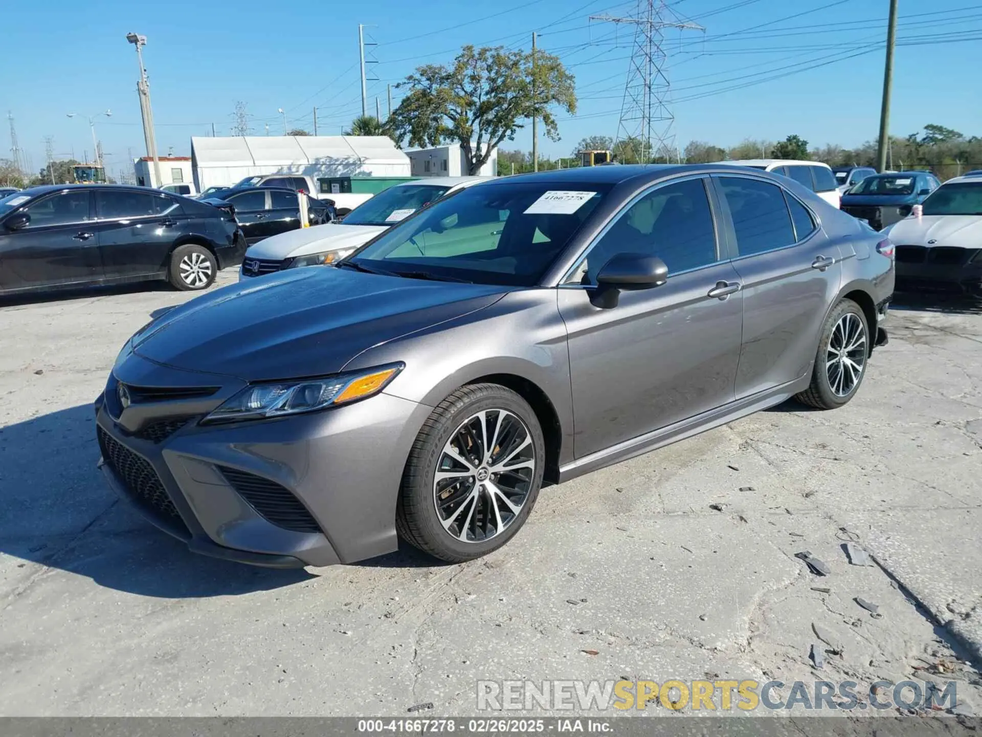 2 Photograph of a damaged car 4T1G11AK2LU392182 TOYOTA CAMRY 2020