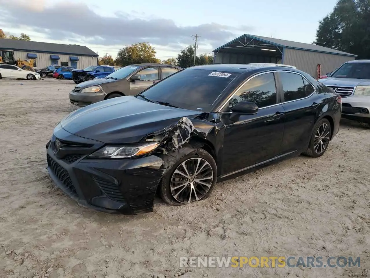 1 Photograph of a damaged car 4T1G11AK2LU393607 TOYOTA CAMRY 2020